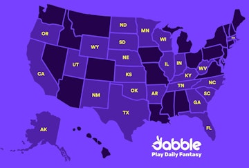 Dabble legal states map