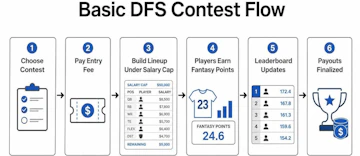 Basic DFS Contest Flow wide