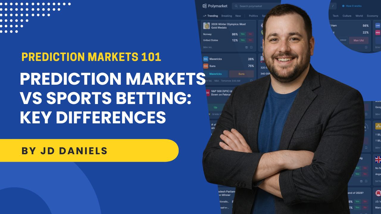 Prediction Markets vs Sports Betting