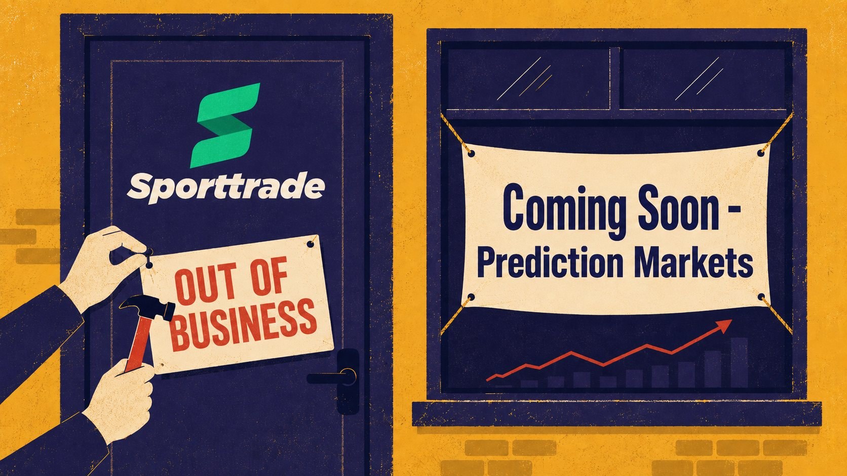Sporttrade closing down sportsbook