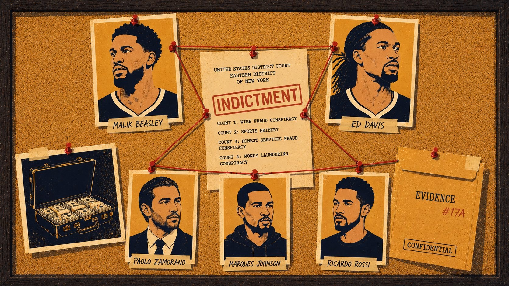 Malik beasley nba prop betting indictment