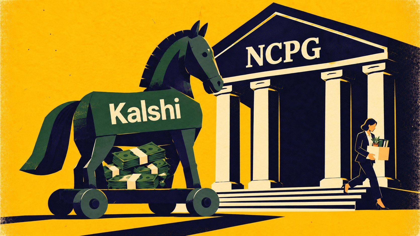 Ncpg executive director resigns kalshi partnership