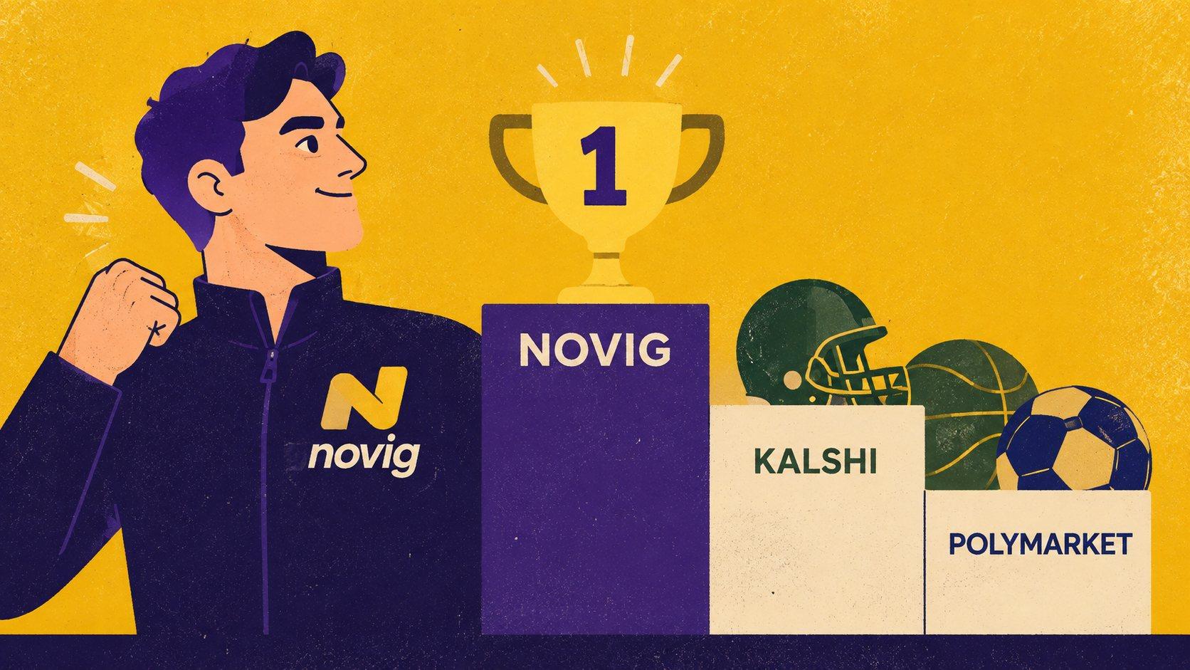 Novig 125m first week prediction market volume