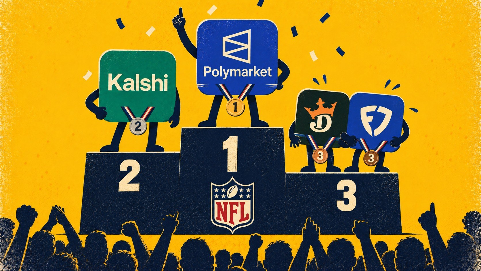 Polymarket kalshi nfl week 1 app downloads