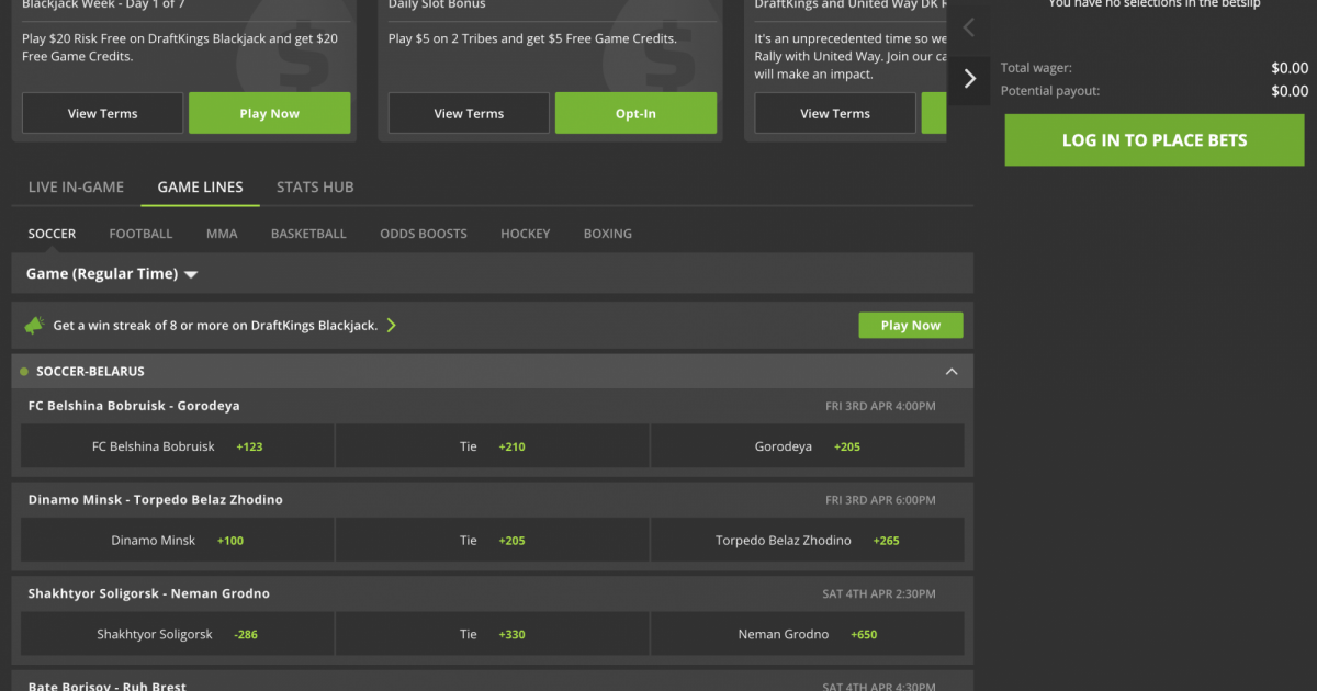 how to have success betting nfl sportsbooks